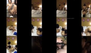 Mahasiswi Cantik Menggauli Dua Pria Berhasrat